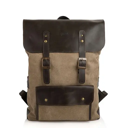 Чоловічий шкіряний рюкзак TARWA 42х33х12 см sum0026153 - фото 2