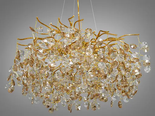 Сучасна кришталева люстра - фото 3