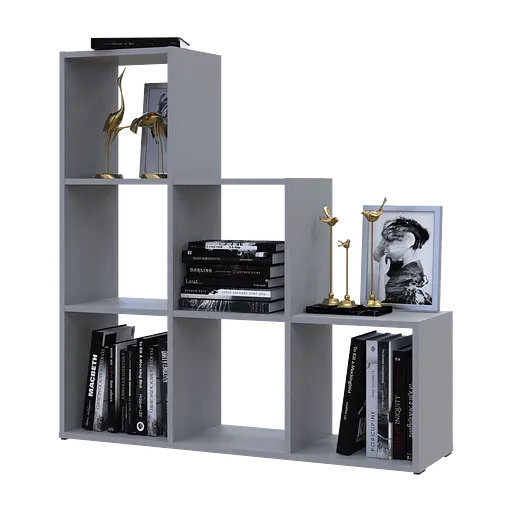 Стеллаж Doros Степь 3х3 Серый открытый 102.6х28.8х106.1 (41516178)