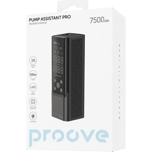 Автомобильный компрессор Proove Pump Assistant Pro (PPAP80010901) [128336] - фото 9