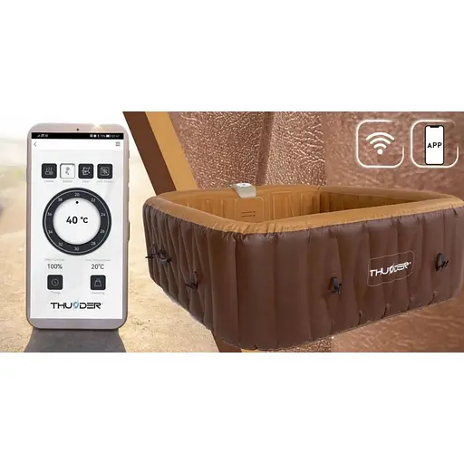 Джакузи-SPA надувное Thunder BREVE 6-местное - фото 4