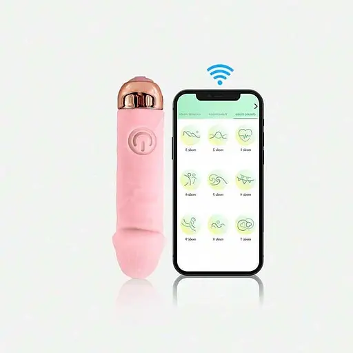 Смарт-вібратор кліторальний Love Spouse з силікону для жінок 88мм рожевий