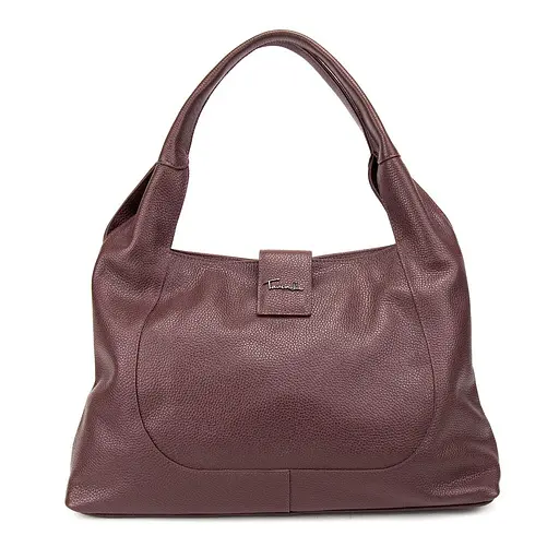 Жіноча містка шкіряна сумка на плече Tavinchi CH-555BO-FL