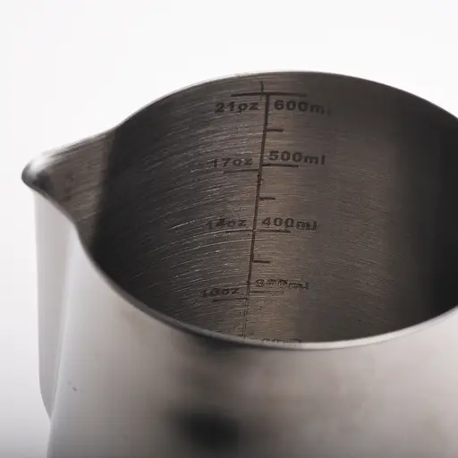 Молочник із нержавіючої сталі з кришкою KM 4386 – 600 мл, Kamille Сріблястий 87476 - фото 7