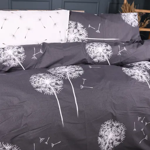 Наволочка MirSon Ranforce Elite Silver Dandelion 40х60 см (2200013010500) - фото 1