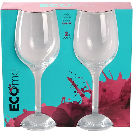 Бокал Ecomo Empire 2 шт. х 300 мл (FAM523M) - фото 2