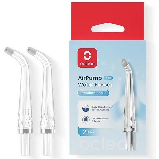 Насадка для ирригатора Oclean Nozzle for A10-Standard 2 шт. - фото 1