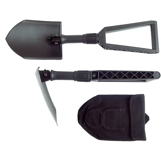 Складна універсальна лопата Fiskars Folding Spade 84 см + чохол (1000621) - фото 1