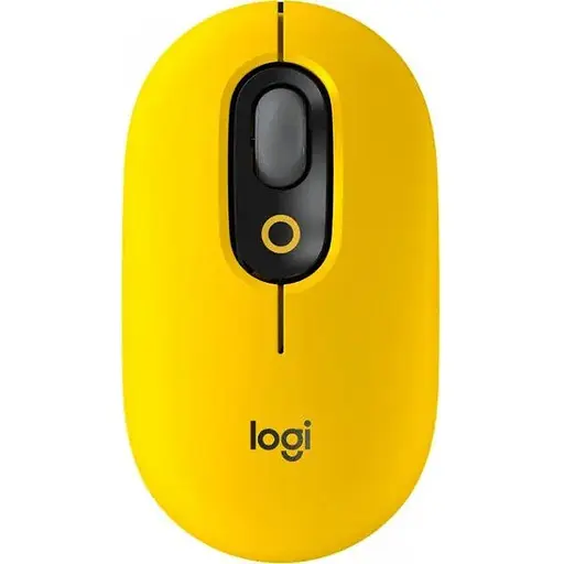 Миша Logitech POP Mouse Bluetooth Blast Yellow (910-006424, 910-006546)