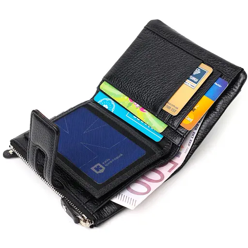 Кожаный женский кошелек Tony Bellucci 12х9.5х2 см acs0027005 - фото 5