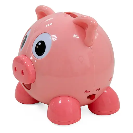 Интерактивная обучающая игрушка Smart-Копилочка KIDDI SMART 208441 украинский и английский - фото 8