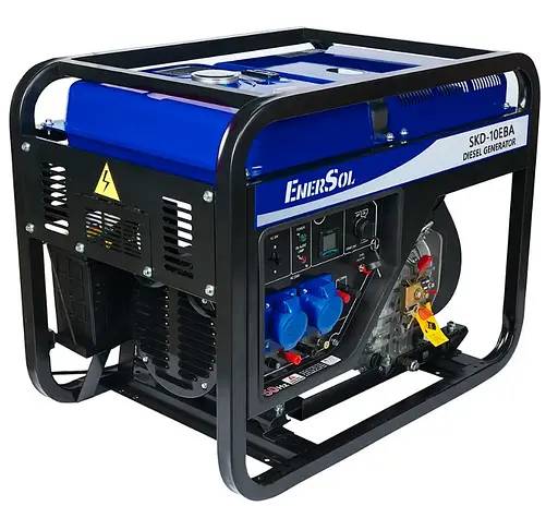 Генератор дизельний EnerSol 9/10 кВт SKD-10EBA - фото 2