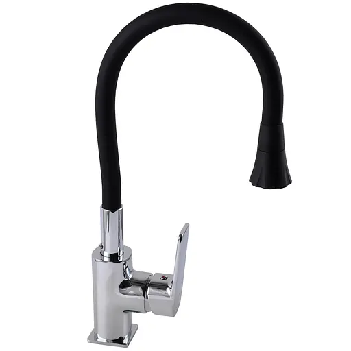 Смеситель для кухни Globus Lux Bonn GLB-0203SA-B01 Черный матовый - фото 4