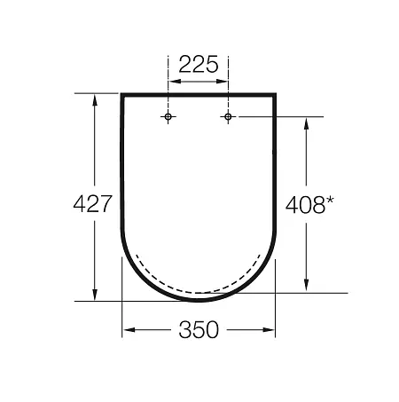 Сидение для унитаза Roca Gap A80148200U, Белый - фото 2