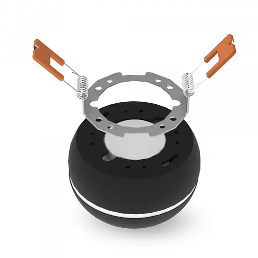 Світильник Videx під лампу GX53 універсальний Чорний VL-SPF16A-B - фото 3