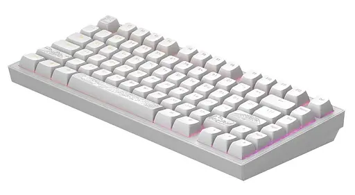 Клавіатура Dark Project ALU81 Terra Nostra ENG/UA (DPKB_NOSTRA_81_ANSI_WHITE_UA) - фото 5