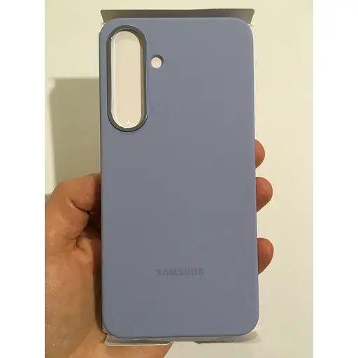 Оригінальний силіконовий чохол Samsung Silicone Case для Samsung Galaxy S25 Plus Light Blue EF-PS936CLEGWW - фото 7