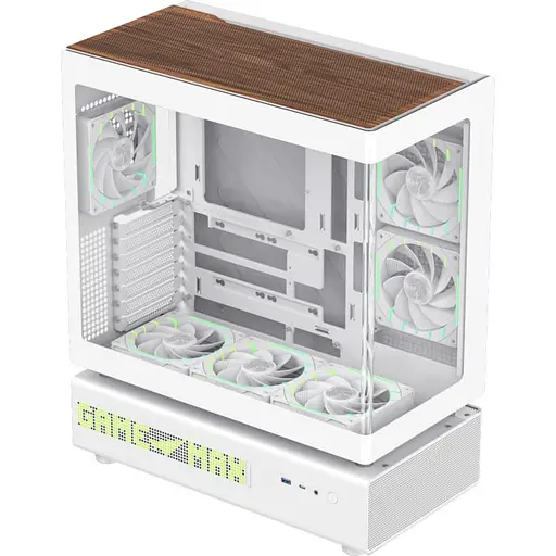 Корпус GameMax N90 Tempered Glass без БЖ White (N90 WH) - фото 3