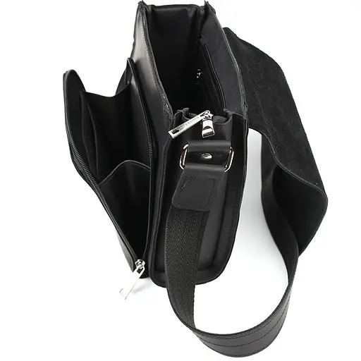 Шкіряна чоловіча сумка через плече TARWA 26х22х7 см nsa0001283 - фото 7