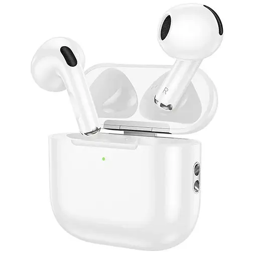 Беспроводные TWS наушники Borofone BW64 вкладыши white - фото 2