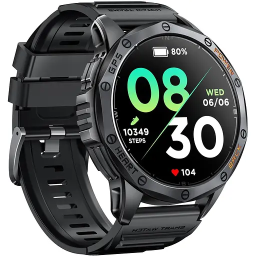 Смарт-часы Uwatch Smart GPS Max Black 2 ремешки (3337)