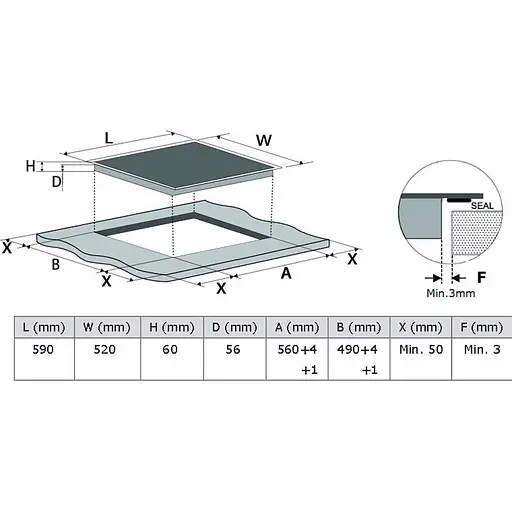 Варочная поверхность Samsung NZ64R3747BK индукционная (150305) - фото 5