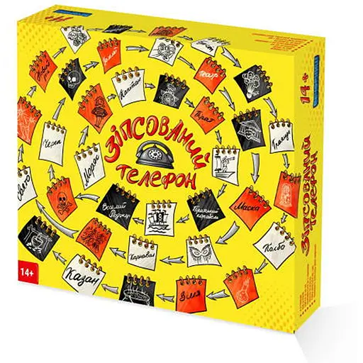 Настольная игра Vechornytsi Game Испорченный Телефон (укр.) (ВР_ЗТ) - фото 1