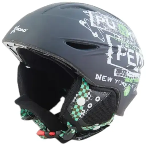 Шолом X-Road PW 926-36 Black Grey S/M (XROAD-PW926-36BLSM)