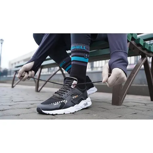 Носки DexShell Ultra Dri Sports водонепроницаемые XL с голубой полоской - фото 7