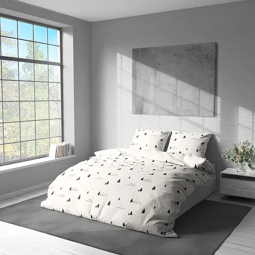 Комплект постільної білизни Lelit Полуторний поплін L-2064/2 (le2000000327013) - фото 3