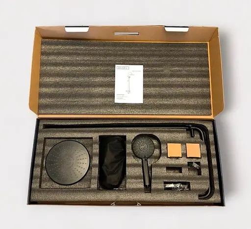 Душова система Dusel Milton Black (233440000), Чорний матовий - фото 8