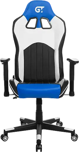 Геймерське крісло GT Racer чорне з синім та білим (X-5813 Black/Blue/White) - фото 8