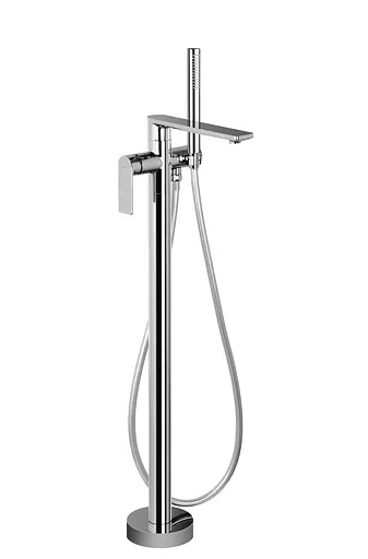 Змішувач для ванни Corsan Trino хром підлоговий CMB7159CH Хром - фото 1