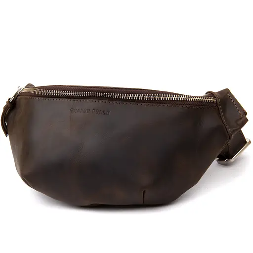 Чоловіча сумка GRANDE PELLE 30х13,5х7 см sum0020127 - фото 9