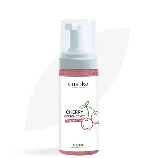 Пена для душа Сладкая вата Вишня Dushka 170 мл - фото 1