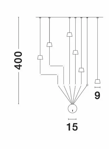 Світильник підвісний AMADEO Nova Luce 9118635 - фото 5