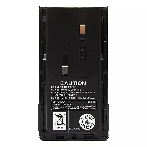 Акумуляторна батарея для рації Kenwood KNB-15A 1800 mAh - фото 2