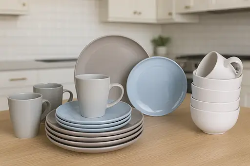 Набір столового посуду 16 предметів (тарілки, супници, чашки )