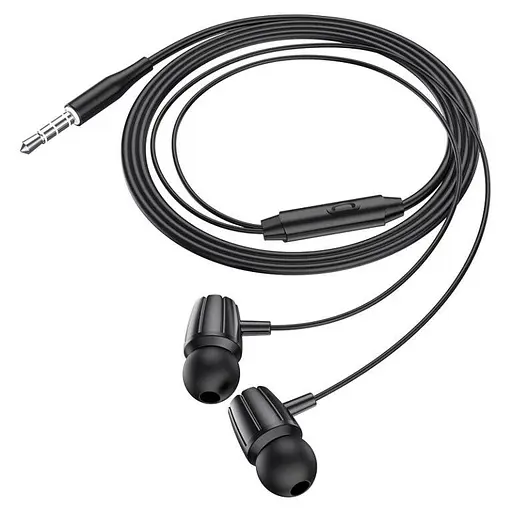 Навушники Hoco M88 Graceful universal earphones with mic чорні - фото 3