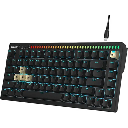 Клавиатура Bloody AT75 USB Black (AT75 (Black)) - фото 2