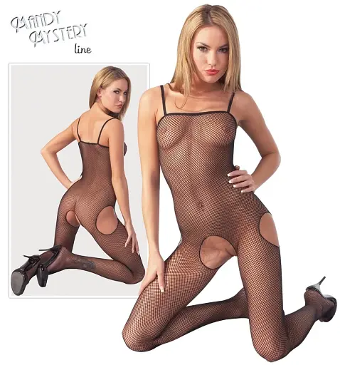 Бодістокінг Net Catsuit, L/XL (чорний)