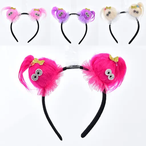 Аксесуар для волосся обруч з монстрами 11x16x4 см (В асортименті) - фото 2