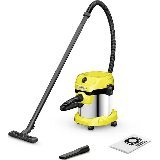 Пылесос Karcher WD 2 PLUS S V-15/4/18 1000 Вт 15 л 4 м 4.519 кг