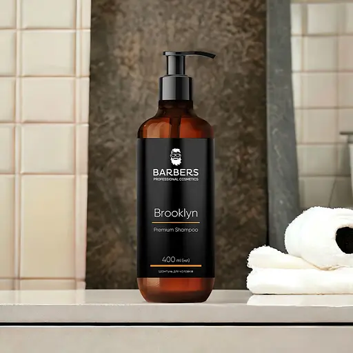 Шампунь для чоловіків Barbers Brooklyn проти лупи 400 мл - фото 4