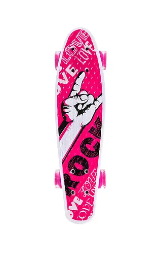 Пенни борд SC25144 56*15 см колеса PU светятся, в пленке (6906231567364) Вид 4 - фото 1