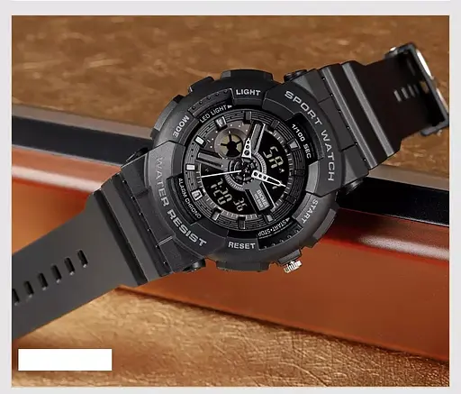 Наручний годинник Skmei 1689 Black, 1689BK (18364) - фото 4