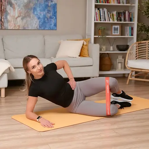 Набор резинок для фитнеса Hop-Sport 600x50мм HS-L650RLR Красный - фото 2