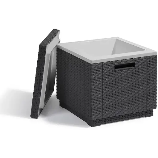 Стіл-скриня з термоізоляцією Allibert Ice Cube графіт - фото 3