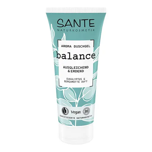 Vegan Аромагель для душу Sante Balance Евкаліпт та Бергамот 200 мл - фото 1