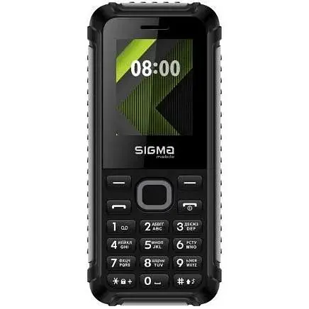Мобильный телефон Sigma mobile X-style 18 Track, черный/серый, 2 Mini-SIM, дисплей 1.77" цветной (128x160), моноблок, MicroSD - фото 1
